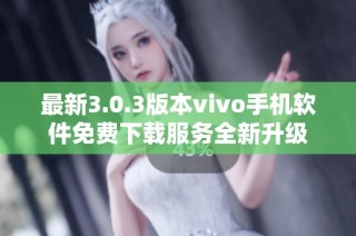 最新3.0.3版本vivo手机软件免费下载服务全新升级