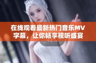 在线观看最新热门音乐MV字幕，让你畅享视听盛宴