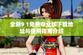 全新9 1免费专业版下载地址与使用指南介绍