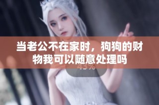 当老公不在家时，狗狗的财物我可以随意处理吗