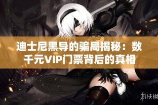 迪士尼黑导的骗局揭秘：数千元VIP门票背后的真相