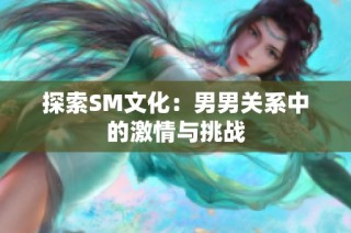 探索SM文化：男男关系中的激情与挑战