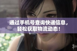 通过手机号查询快递信息，轻松获取物流动态！