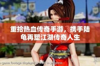 重拾热血传奇手游，携手陆龟再塑江湖传奇人生