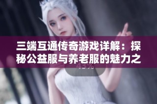 三端互通传奇游戏详解：探秘公益服与养老服的魅力之处