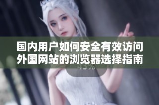 国内用户如何安全有效访问外国网站的浏览器选择指南