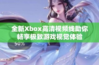 全新Xbox高清视频线助你畅享极致游戏视觉体验