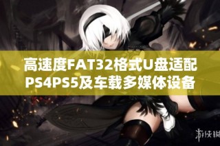 高速度FAT32格式U盘适配PS4PS5及车载多媒体设备使用