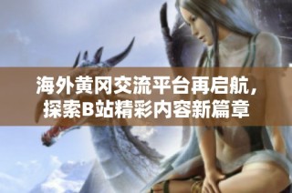 海外黄冈交流平台再启航，探索B站精彩内容新篇章