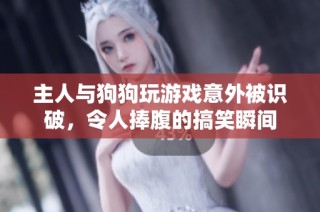 主人与狗狗玩游戏意外被识破，令人捧腹的搞笑瞬间