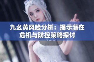 九幺黄风险分析：揭示潜在危机与防控策略探讨