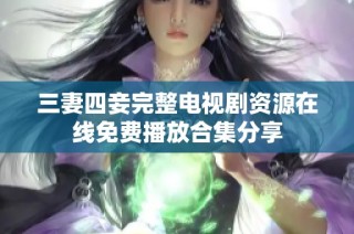 三妻四妾完整电视剧资源在线免费播放合集分享