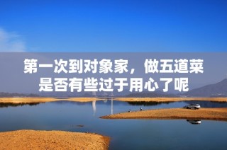 第一次到对象家，做五道菜是否有些过于用心了呢