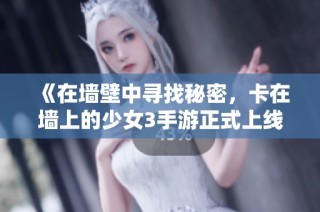 《在墙壁中寻找秘密，卡在墙上的少女3手游正式上线》