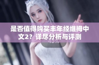 是否值得购买丰年经继拇中文2？详尽分析与评测