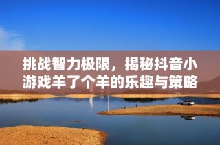 挑战智力极限，揭秘抖音小游戏羊了个羊的乐趣与策略