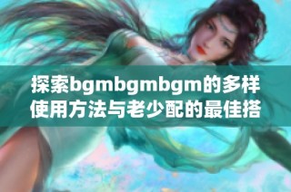 探索bgmbgmbgm的多样使用方法与老少配的最佳搭配技巧
