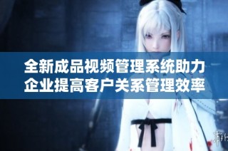 全新成品视频管理系统助力企业提高客户关系管理效率