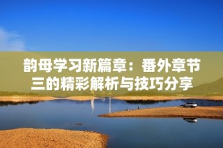 韵母学习新篇章：番外章节三的精彩解析与技巧分享