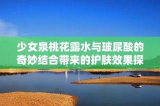 少女泉桃花露水与玻尿酸的奇妙结合带来的护肤效果探秘