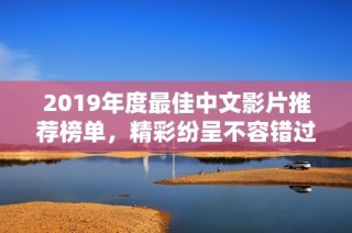 2019年度最佳中文影片推荐榜单，精彩纷呈不容错过