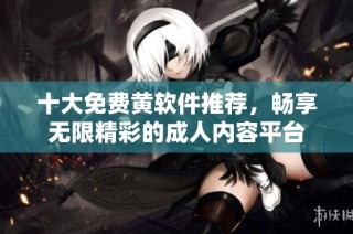 十大免费黄软件推荐，畅享无限精彩的成人内容平台