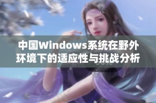 中国Windows系统在野外环境下的适应性与挑战分析