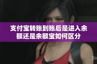 支付宝转账到账后是进入余额还是余额宝如何区分