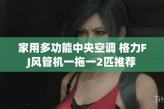 家用多功能中央空调 格力FJ风管机一拖一2匹推荐