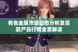 有色金属市场动态分析及百款产品行情全景解读