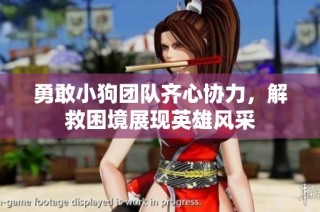 勇敢小狗团队齐心协力，解救困境展现英雄风采