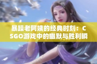 暴躁老阿姨的经典时刻：CSGO游戏中的幽默与胜利瞬间