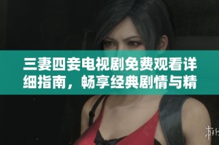 三妻四妾电视剧免费观看详细指南，畅享经典剧情与精彩角色