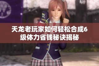 天龙老玩家如何轻松合成6级体力省钱秘诀揭秘