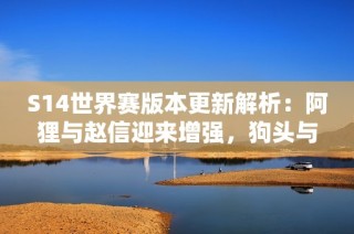 S14世界赛版本更新解析：阿狸与赵信迎来增强，狗头与沙皇韦鲁斯遭到削弱