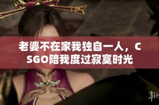 老婆不在家我独自一人，CSGO陪我度过寂寞时光