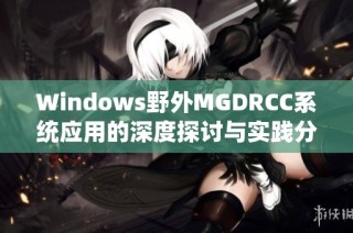 Windows野外MGDRCC系统应用的深度探讨与实践分析