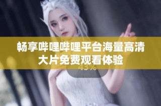 畅享哔哩哔哩平台海量高清大片免费观看体验