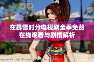 在暴雪时分电视剧全季免费在线观看与剧情解析