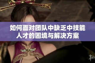 如何面对团队中缺乏中技能人才的困境与解决方案