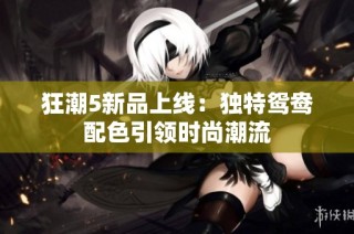 狂潮5新品上线：独特鸳鸯配色引领时尚潮流