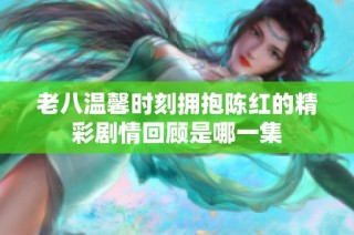 老八温馨时刻拥抱陈红的精彩剧情回顾是哪一集