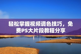 轻松掌握视频调色技巧，免费PS大片段教程分享