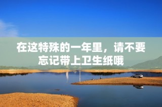 在这特殊的一年里，请不要忘记带上卫生纸哦