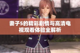妻子5的精彩剧情与高清电视观看体验全解析