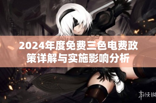 2024年度免费三色电费政策详解与实施影响分析