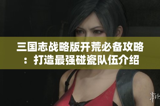 三国志战略版开荒必备攻略：打造最强碰瓷队伍介绍