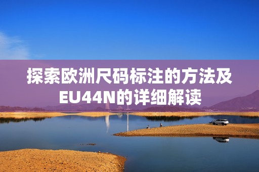 探索欧洲尺码标注的方法及EU44N的详细解读