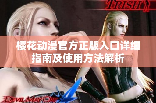 樱花动漫官方正版入口详细指南及使用方法解析