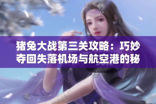 猪兔大战第三关攻略：巧妙夺回失落机场与航空港的秘密战术